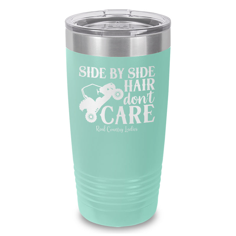 Black Friday | Side By Side Hair Don't Care Laser Etched Tumbler