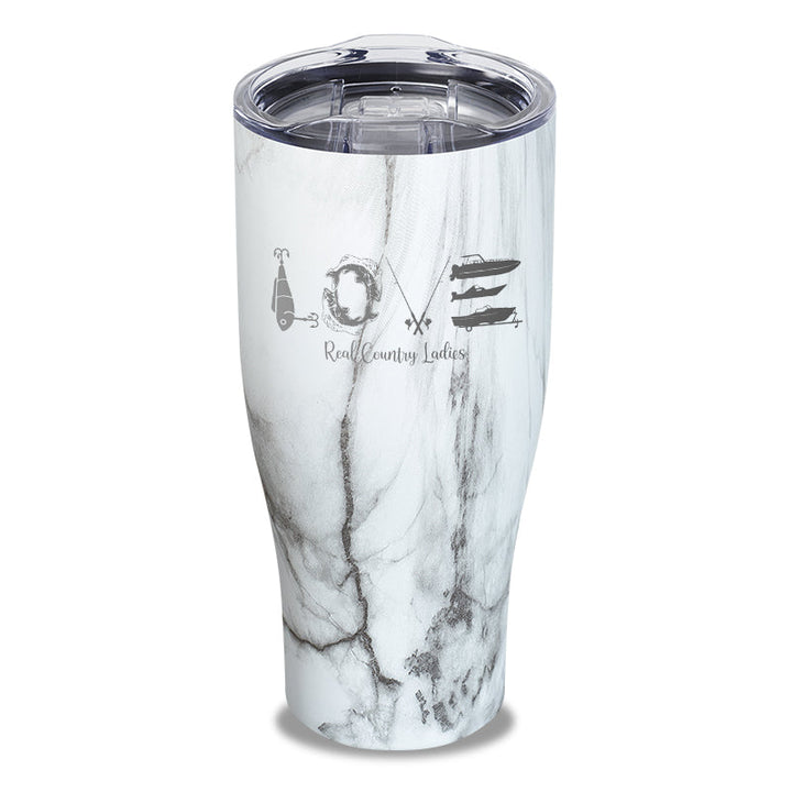 Black Friday | Fishing Love Laser Etched Tumbler