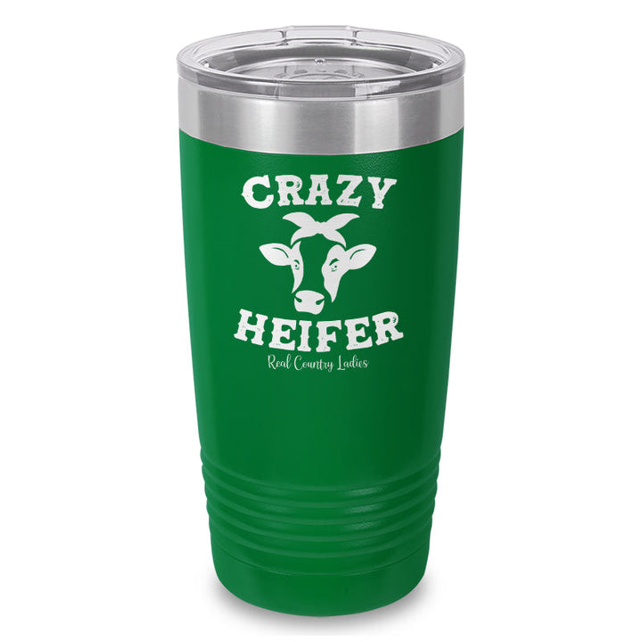 Black Friday | Crazy Heifer Laser Etched Tumbler