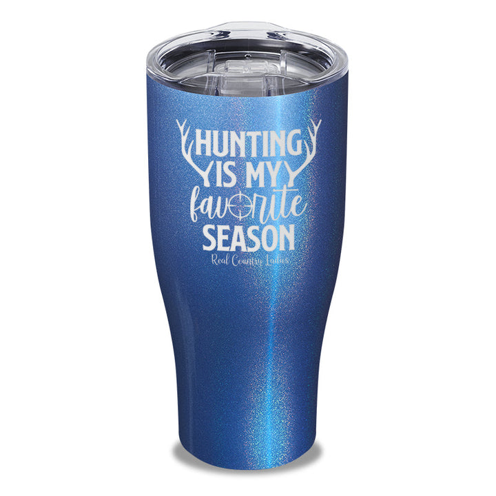 Black Friday | Hunting Is My Favorite Season Laser Etched Tumbler