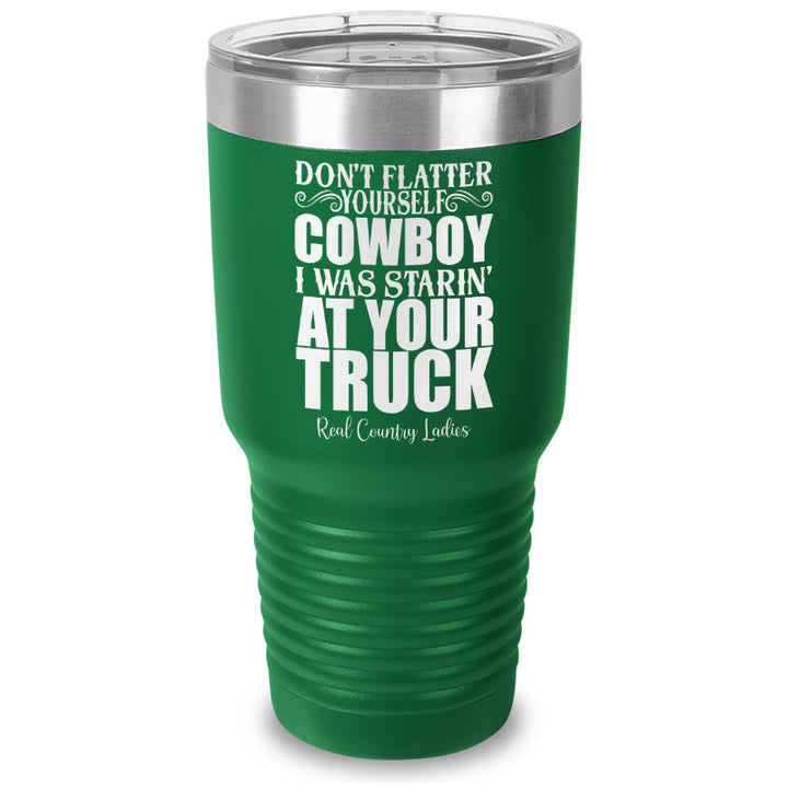 Black Friday | I Was Starin At Your Truck Laser Etched Tumbler