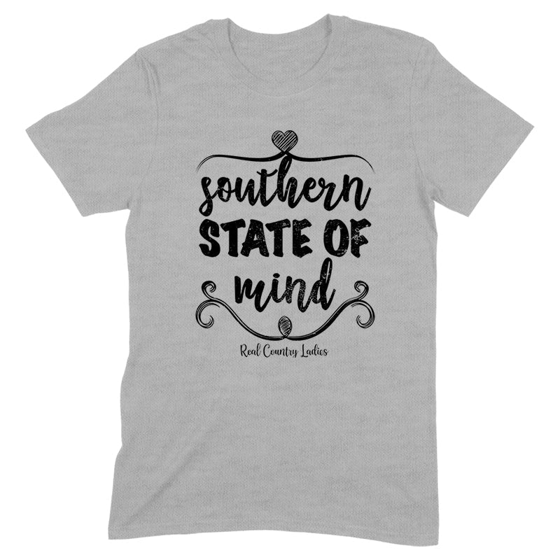 Blowout |  Southern State Of Mind Black Print Front Apparel