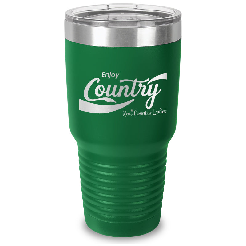 Black Friday | Enjoy Country Laser Etched Tumbler