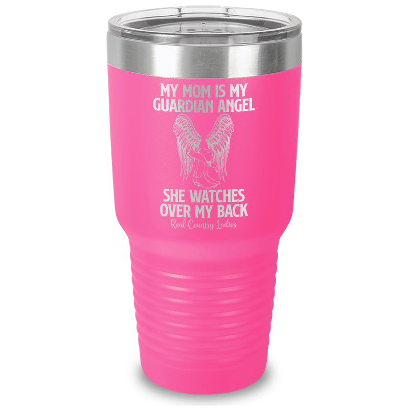 Black Friday | My Mom Is My Guardian Angel Laser Etched Tumbler