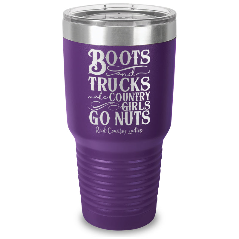 Black Friday | Boots And Trucks Laser Etched Tumbler