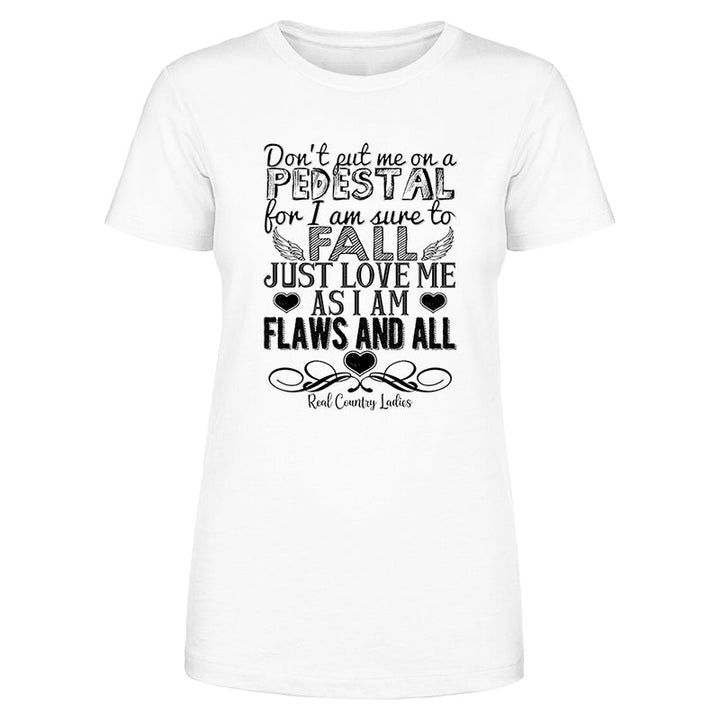 Black Friday | Flaws And All Black Print Front Apparel