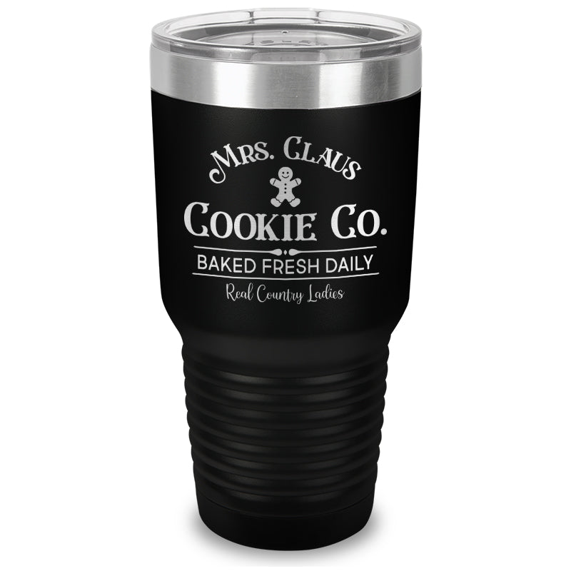 Black Friday | Mrs. Claus Cookie Company Laser Etched Tumbler