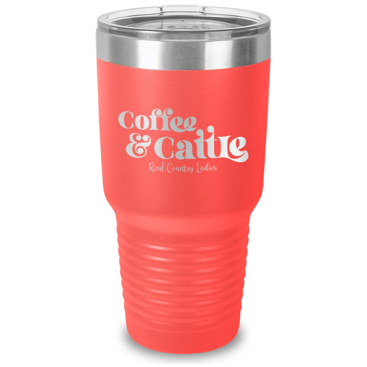 Black Friday | Coffee And Cattle Laser Etched Tumbler