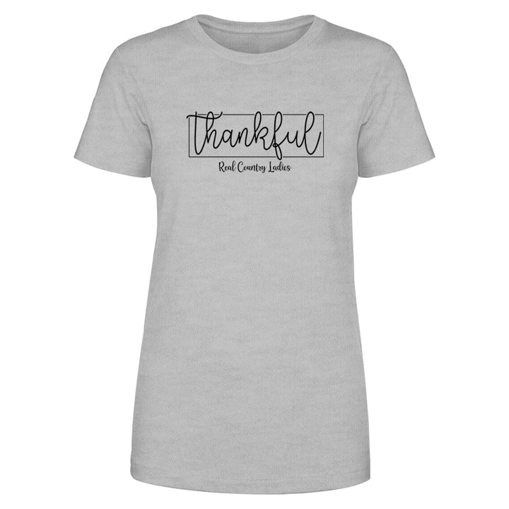 Black Friday | Thankful Black Print Front Apparel