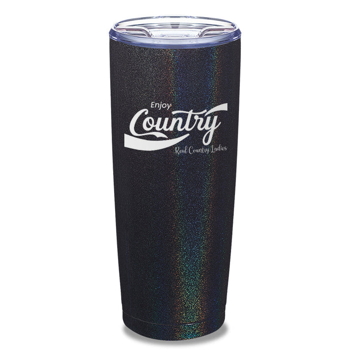 Black Friday | Enjoy Country Laser Etched Tumbler