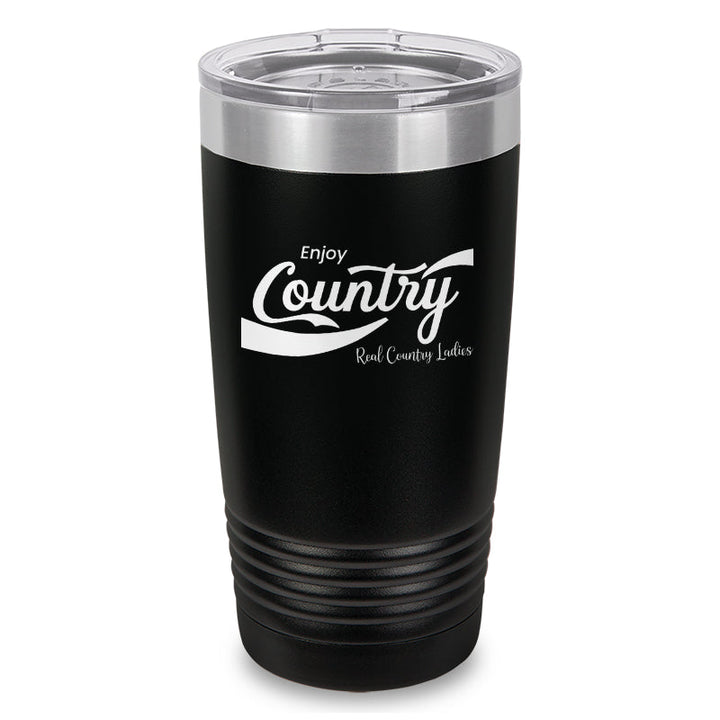 Black Friday | Enjoy Country Laser Etched Tumbler