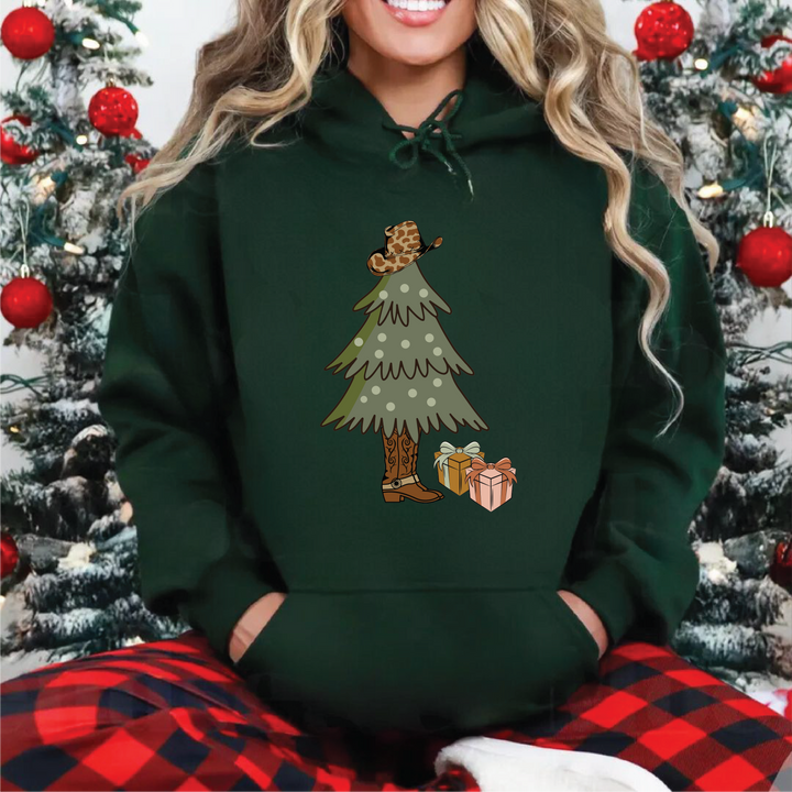 Country Christmas Tree Sweatshirts