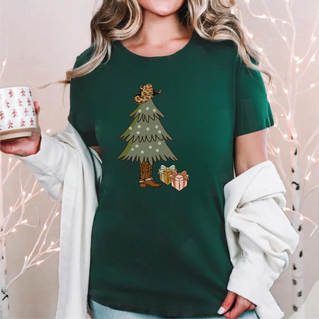 Country Christmas Tree Tees