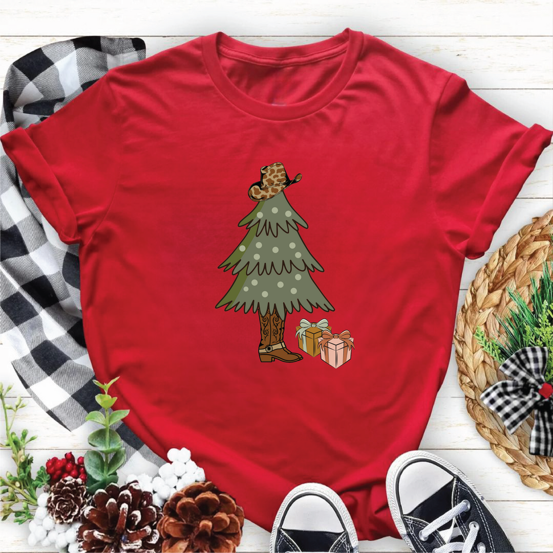 Country Christmas Tree Tees