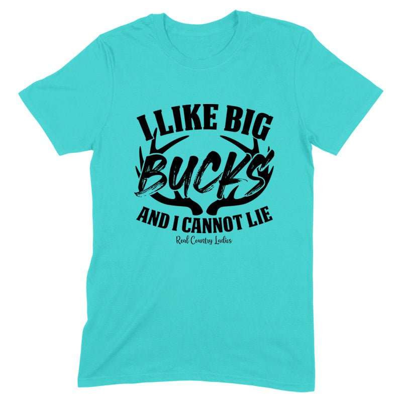 Black Friday | I Like Big Bucks Black Print Front Apparel