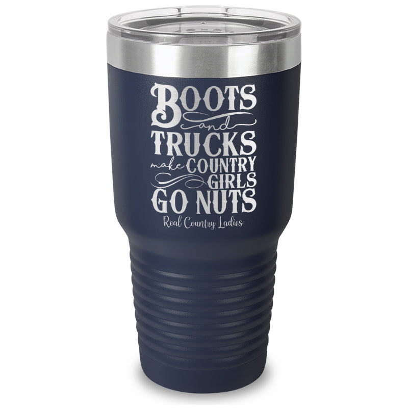 Black Friday | Boots And Trucks Laser Etched Tumbler