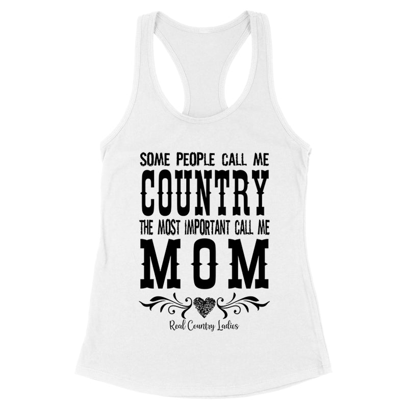 Blowout |  Country Mom Black Print Front Apparel