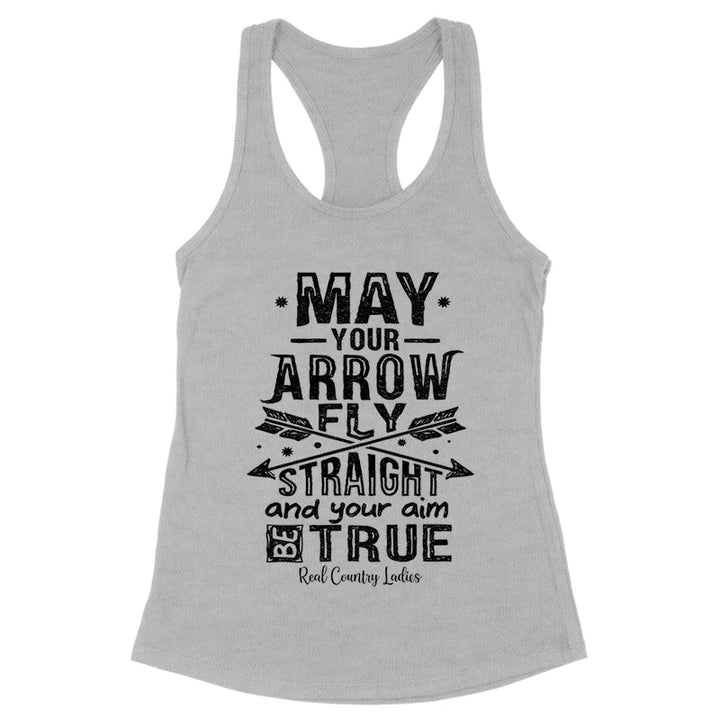 Black Friday | Arrow Fly Straight Black Print Front Apparel