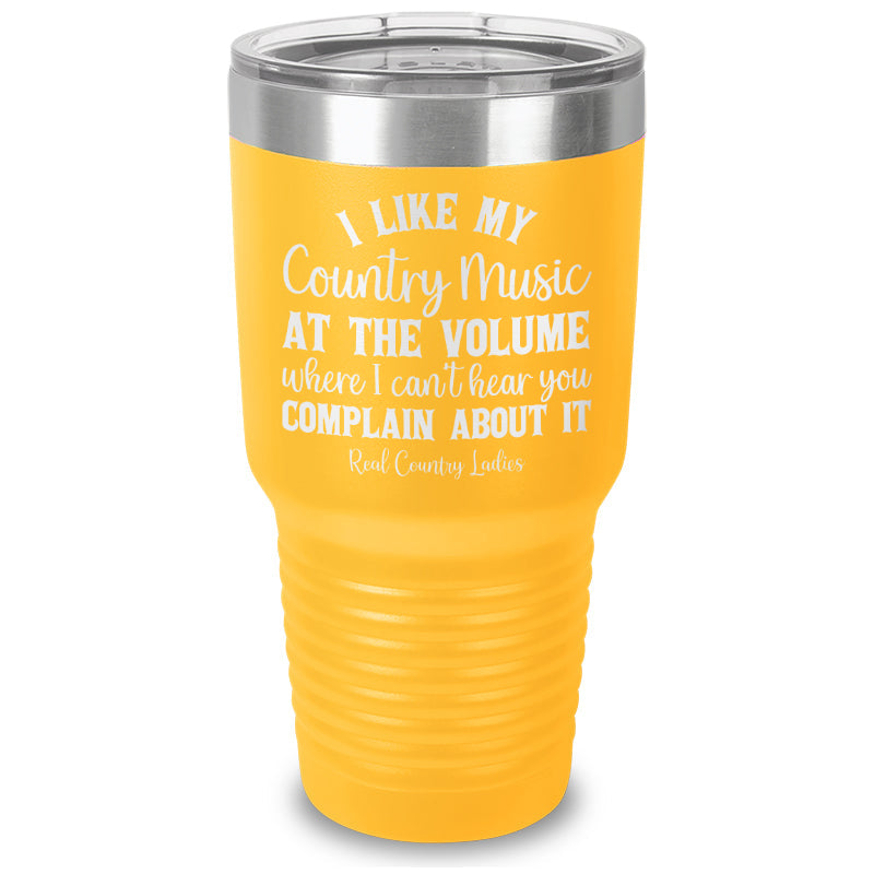 Black Friday | I Like My Country Music Laser Etched Tumbler