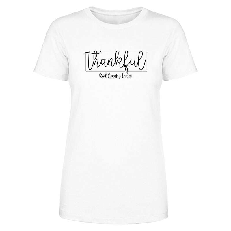 Black Friday | Thankful Black Print Front Apparel