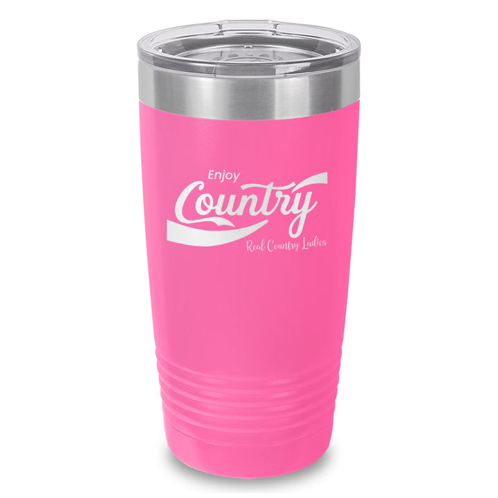 Black Friday | Enjoy Country Laser Etched Tumbler