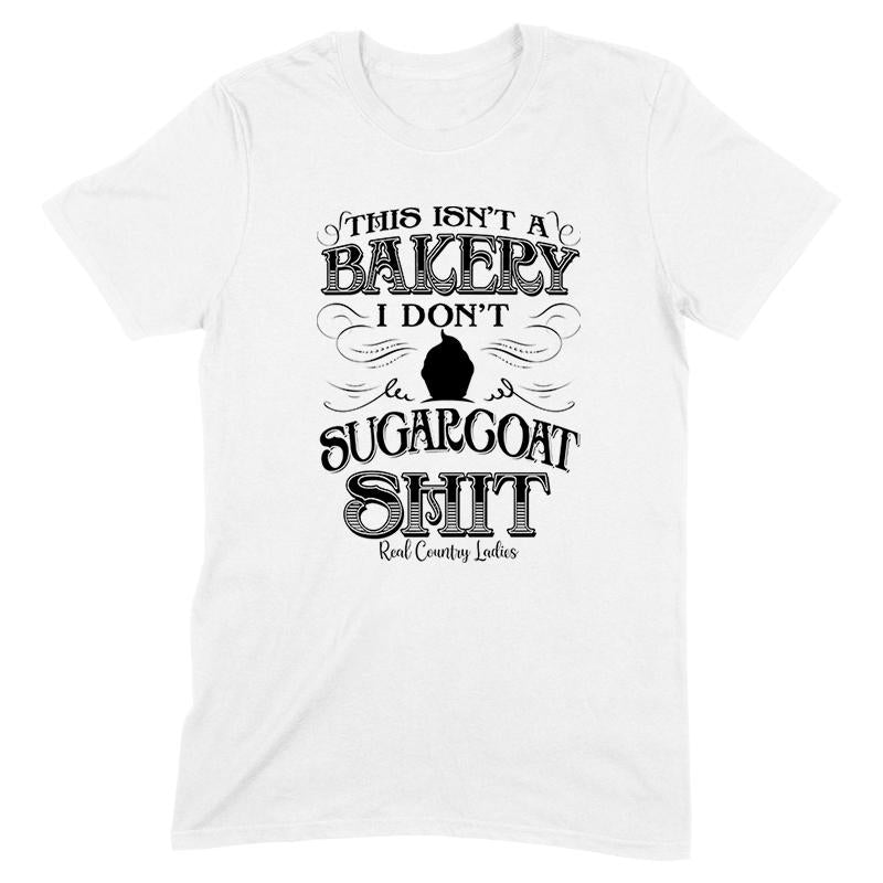 Blowout |  This Isn't A Bakery Black Print Front Apparel