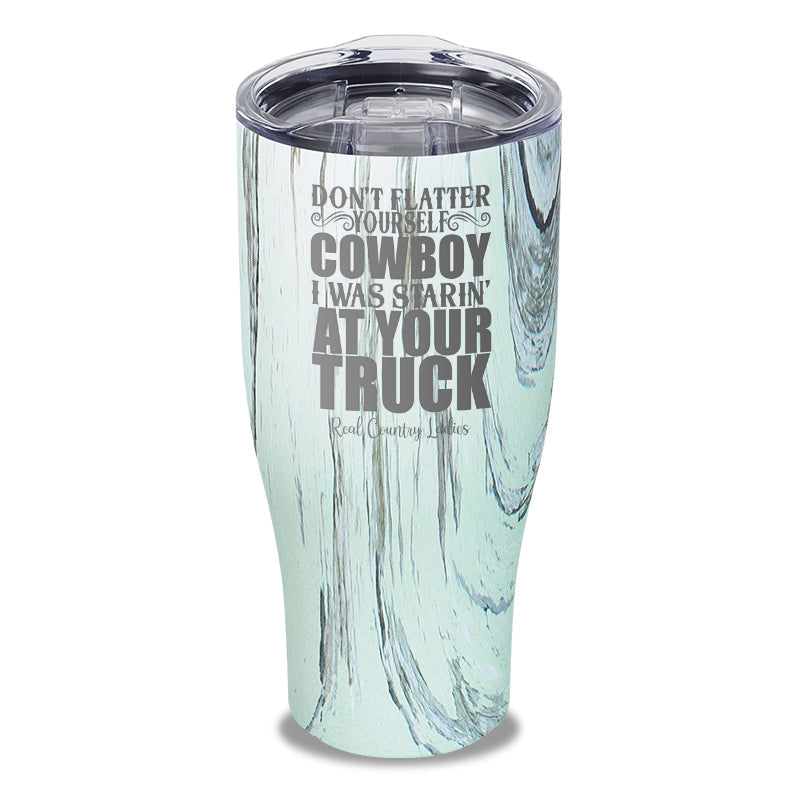 Black Friday | I Was Starin At Your Truck Laser Etched Tumbler