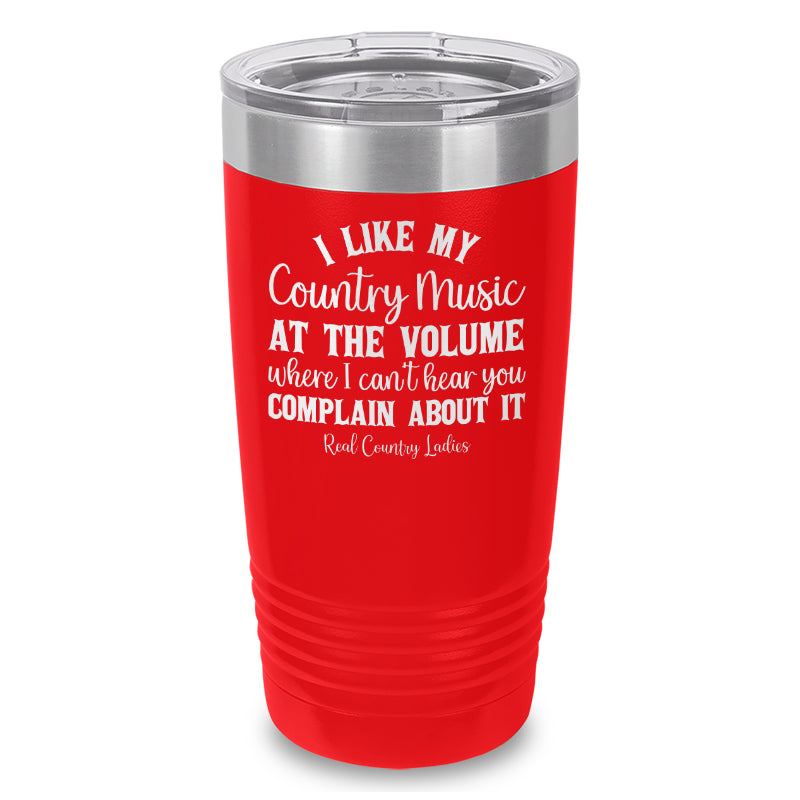 Black Friday | I Like My Country Music Laser Etched Tumbler