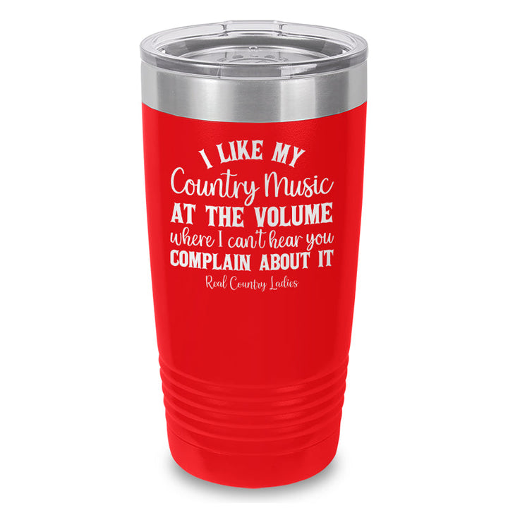 Black Friday | I Like My Country Music Laser Etched Tumbler