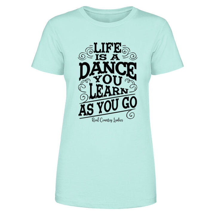 Black Friday | Life Is A Dance Black Print Front Apparel