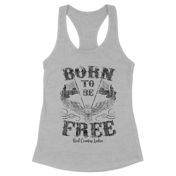 Black Friday | Born To Be Free Black Print Front Apparel