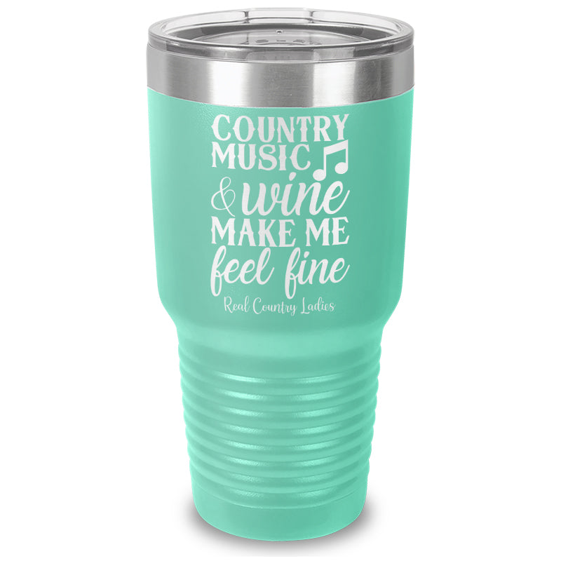 Black Friday | Country Music And Wine Laser Etched Tumbler