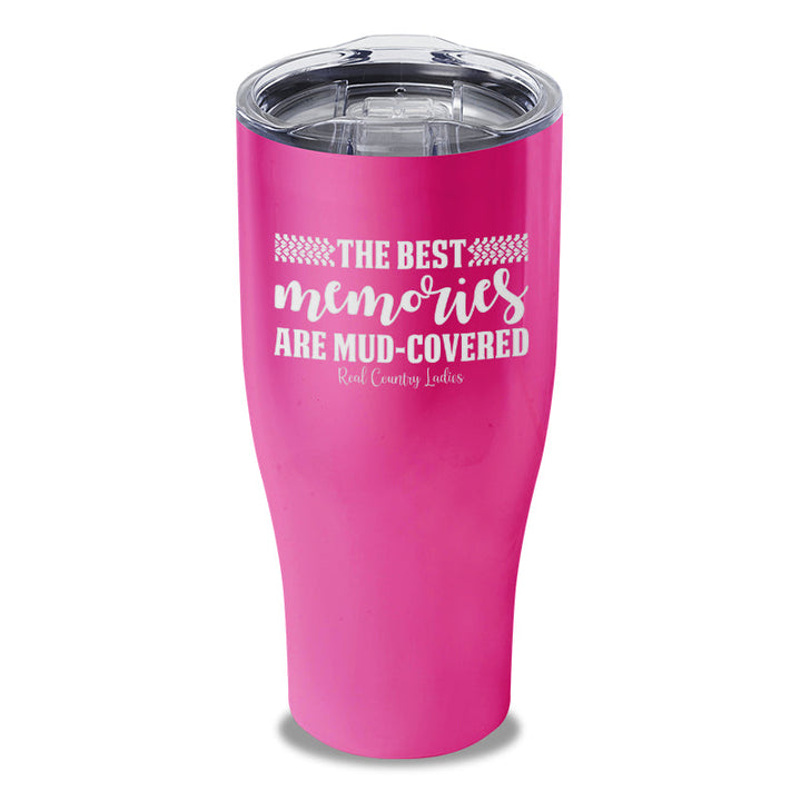 Black Friday | Best Memories Mud Covered Laser Etched Tumbler