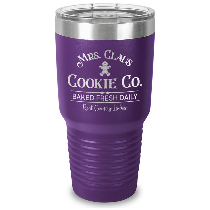 Black Friday | Mrs. Claus Cookie Company Laser Etched Tumbler