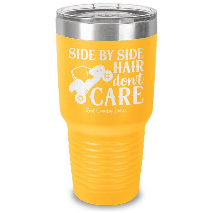 Black Friday | Side By Side Hair Don't Care Laser Etched Tumbler