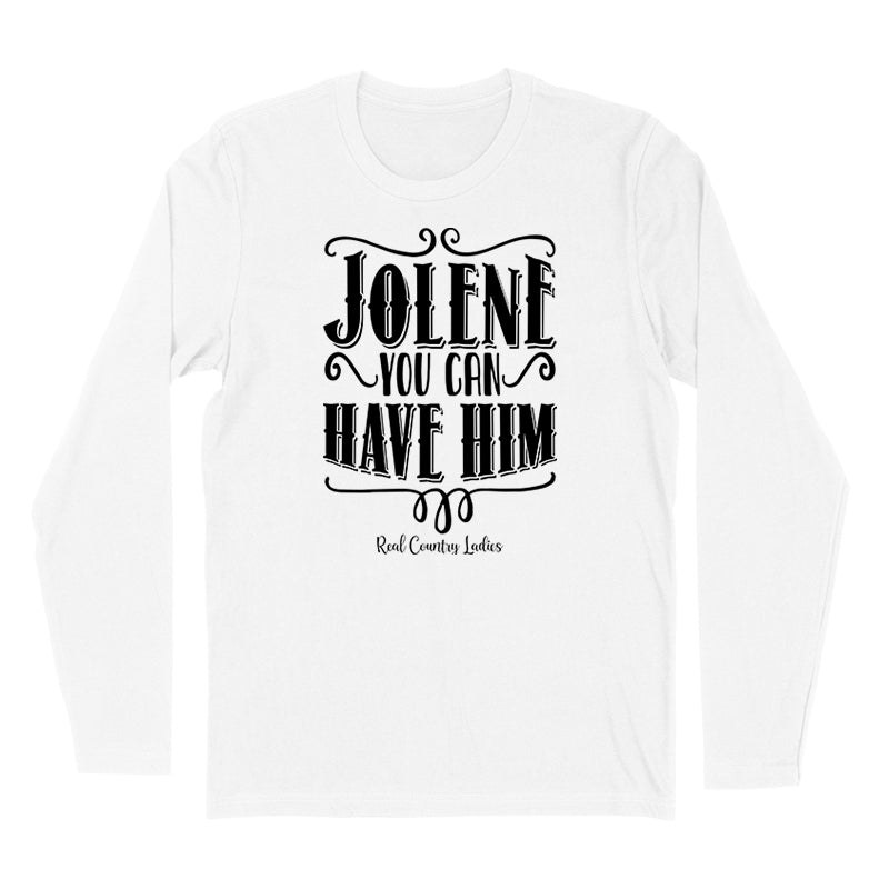 Blowout | Jolene You Can Have Him Black Print Hoodies & Long Sleeves