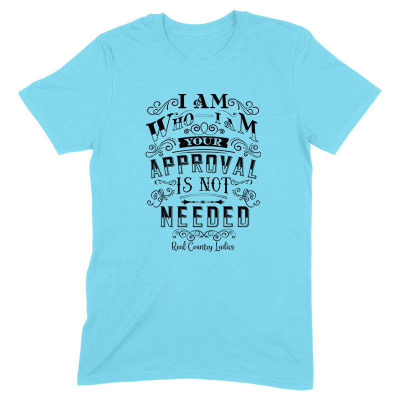 Blowout |  I Am Who I Am Black Print Front Apparel