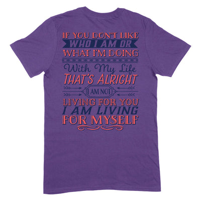 Blowout |  I Am Living For Myself Apparel