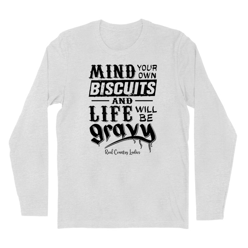 Blowout | Life Will Be Gravy Black Print Hoodies & Long Sleeves