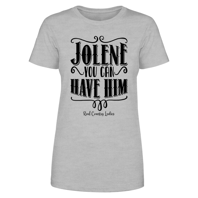 Blowout |  Jolene You Can Have Him Black Print Front Apparel