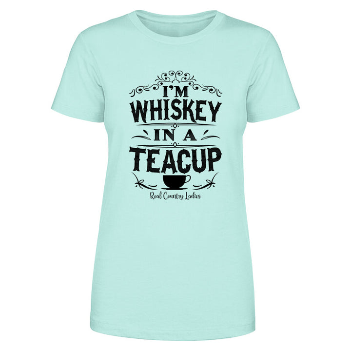 Black Friday | Whiskey In A Teacup Black Print Front Apparel