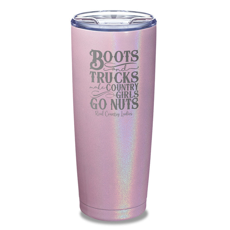 Black Friday | Boots And Trucks Laser Etched Tumbler