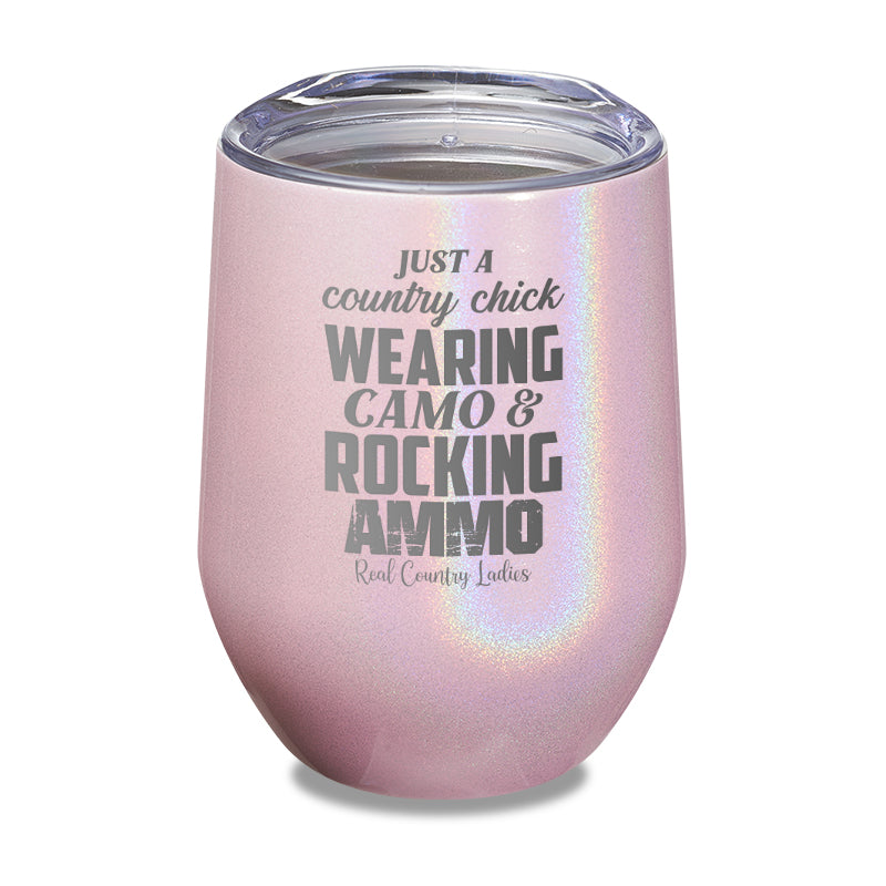 Black Friday | Wearing Camo Rocking Ammo Laser Etched Tumbler