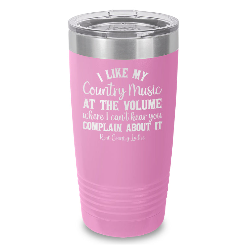 Black Friday | I Like My Country Music Laser Etched Tumbler