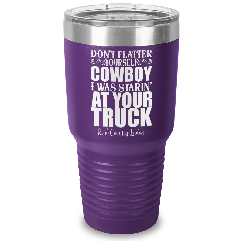 Black Friday | I Was Starin At Your Truck Laser Etched Tumbler