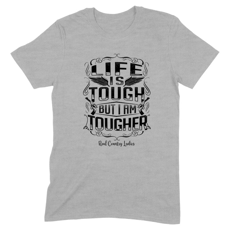 Black Friday | Life Is Tough Black Print Front Apparel