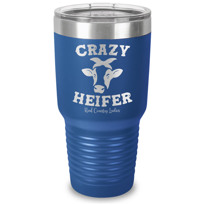 Black Friday | Crazy Heifer Laser Etched Tumbler