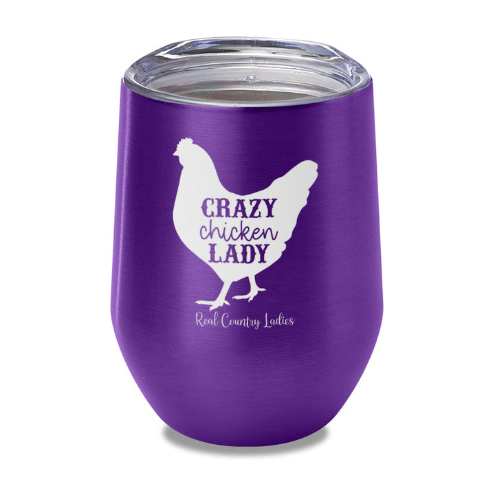 Black Friday | Crazy Chicken Lady Laser Etched Tumbler