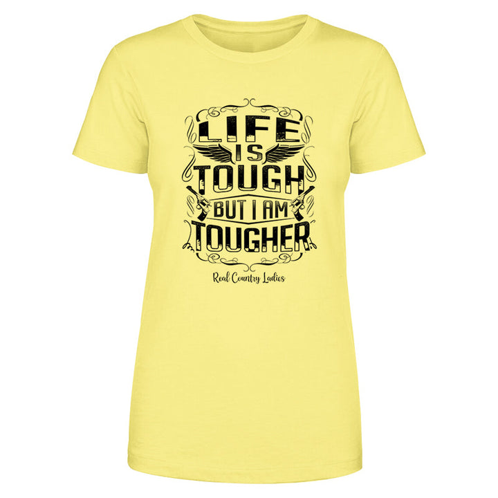 Black Friday | Life Is Tough Black Print Front Apparel