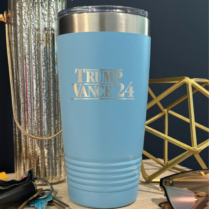 Trump Vance 2024 Laser Etched Tumbler